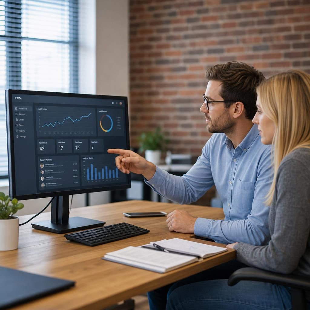 Graphs and charts representing customer insights