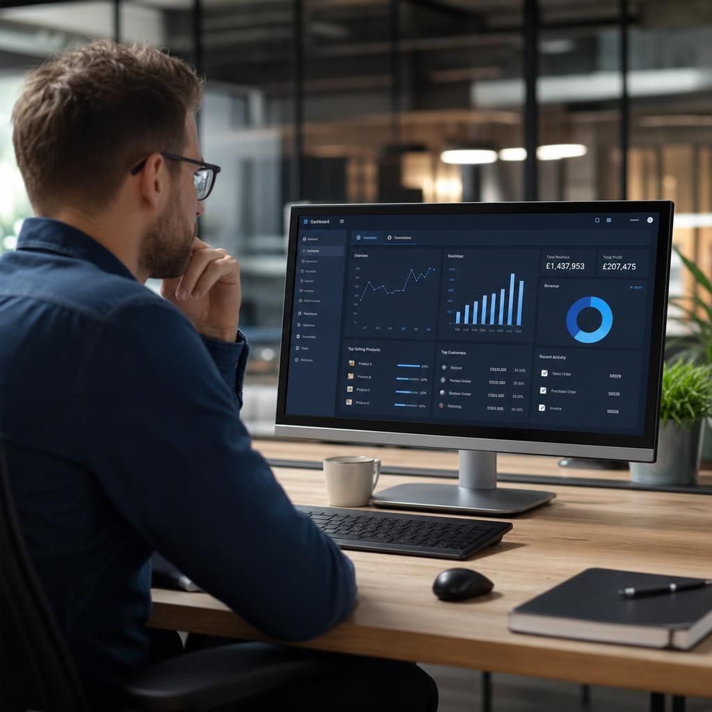 Efficient supply chain management via ERP
