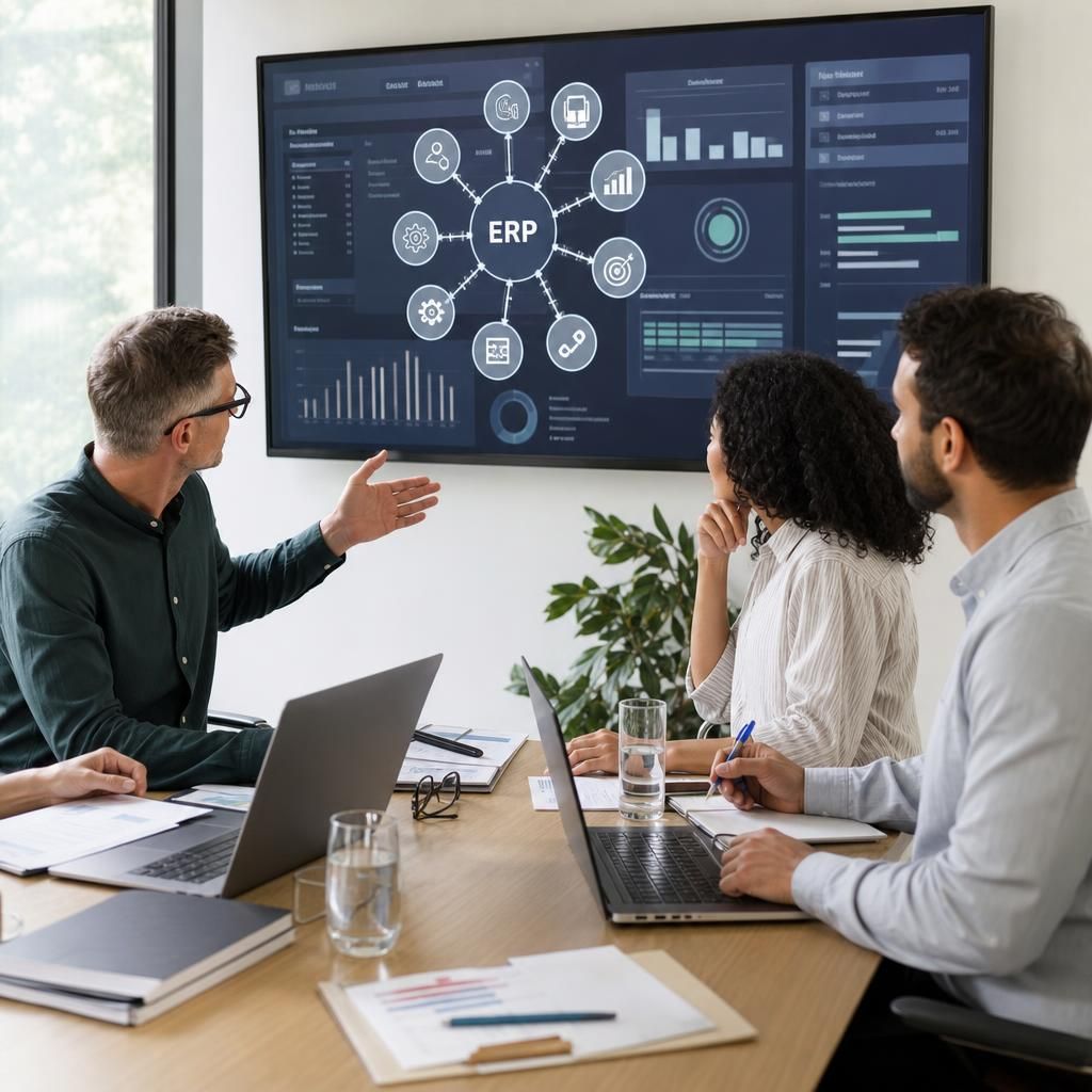 Increased productivity through ERP