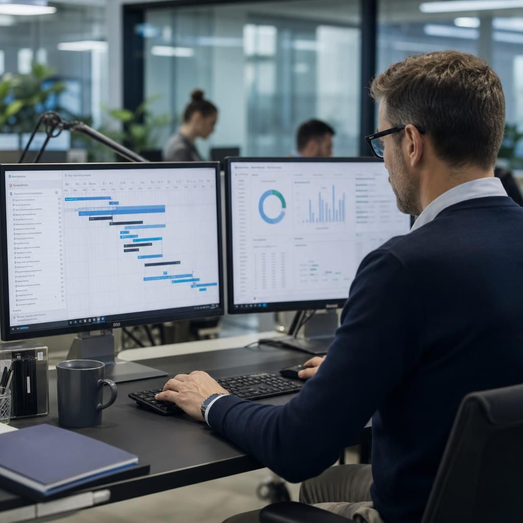 Gantt charts for project tracking