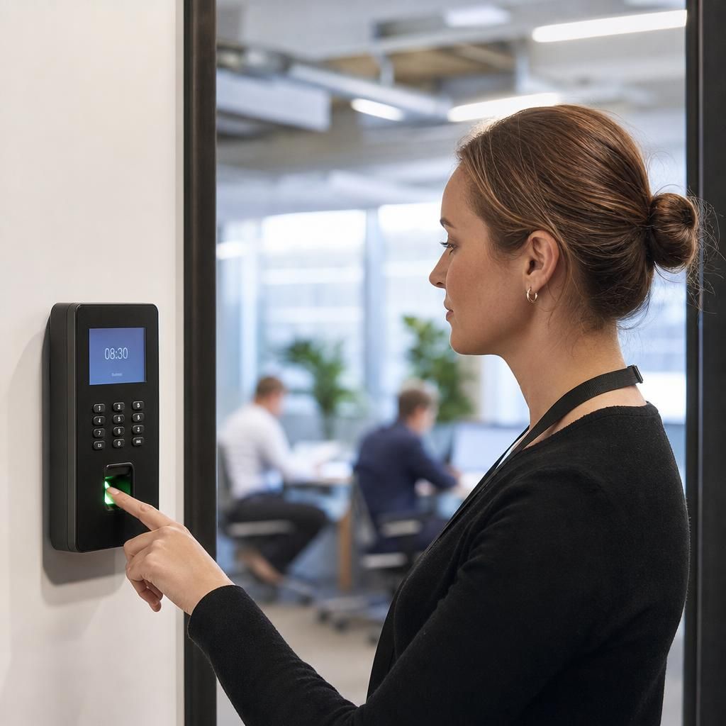 Biometric Time Tracking Device
